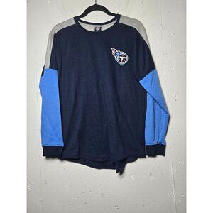 NFL Team Apparel Tennessee Titans Long Sleeve Shirt Size Small Football Fan‎ TN